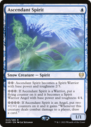 Ascendant Spirit (PPKHM-43P) - Kaldheim Promos: (snow) Foil