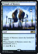 Temple of Mystery (PRE-254S) - Core Set 2021 Promos Foil
