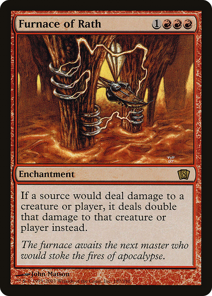 Furnace of Rath (8ED-187★) - Eighth Edition Foil