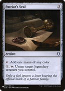 Patriar's Seal (LIST-CLB-332) - The List