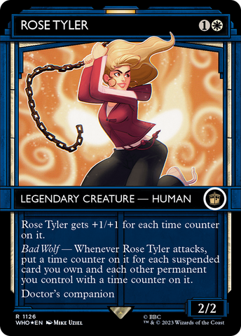 Rose Tyler (WHO-1126) - Doctor Who: (Showcase) (Borderless) Foil