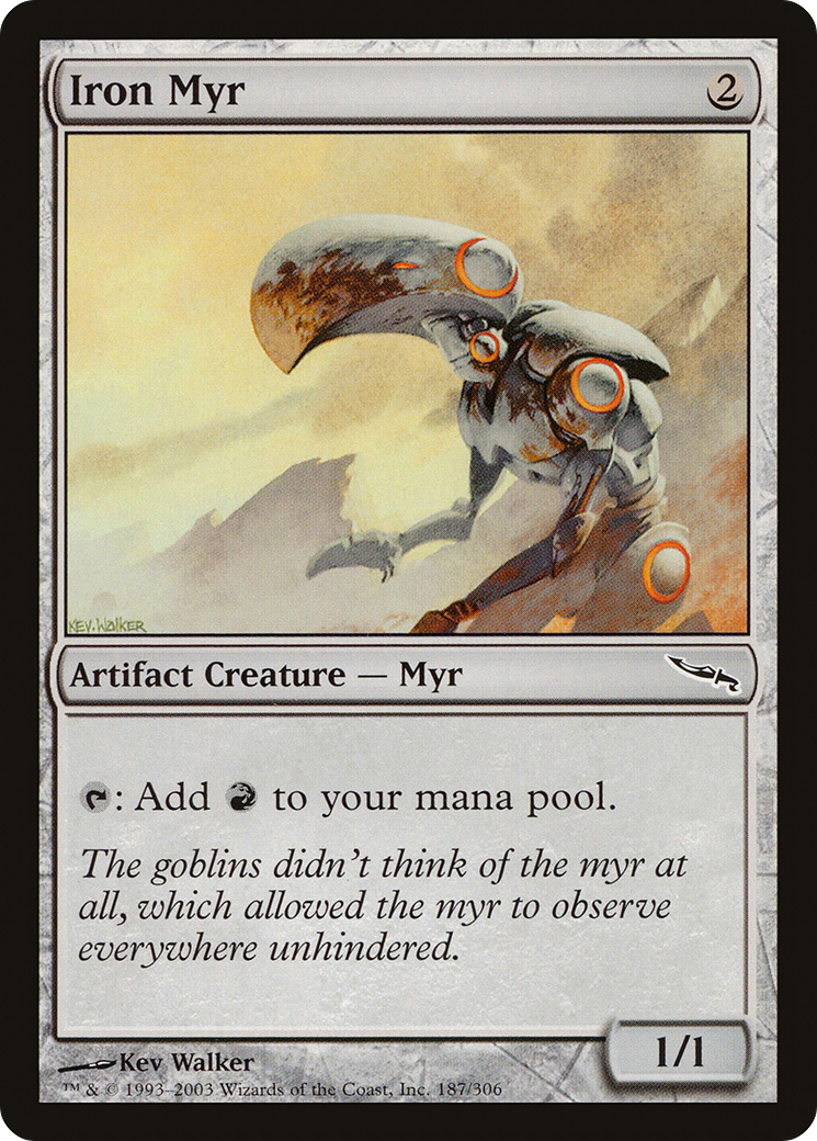 Iron Myr (MRD-187) - Mirrodin