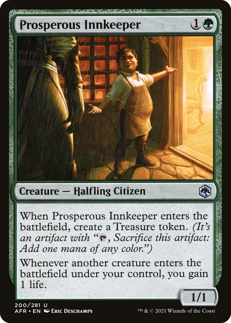Prosperous Innkeeper (AFR-200) - Adventures in the Forgotten Realms