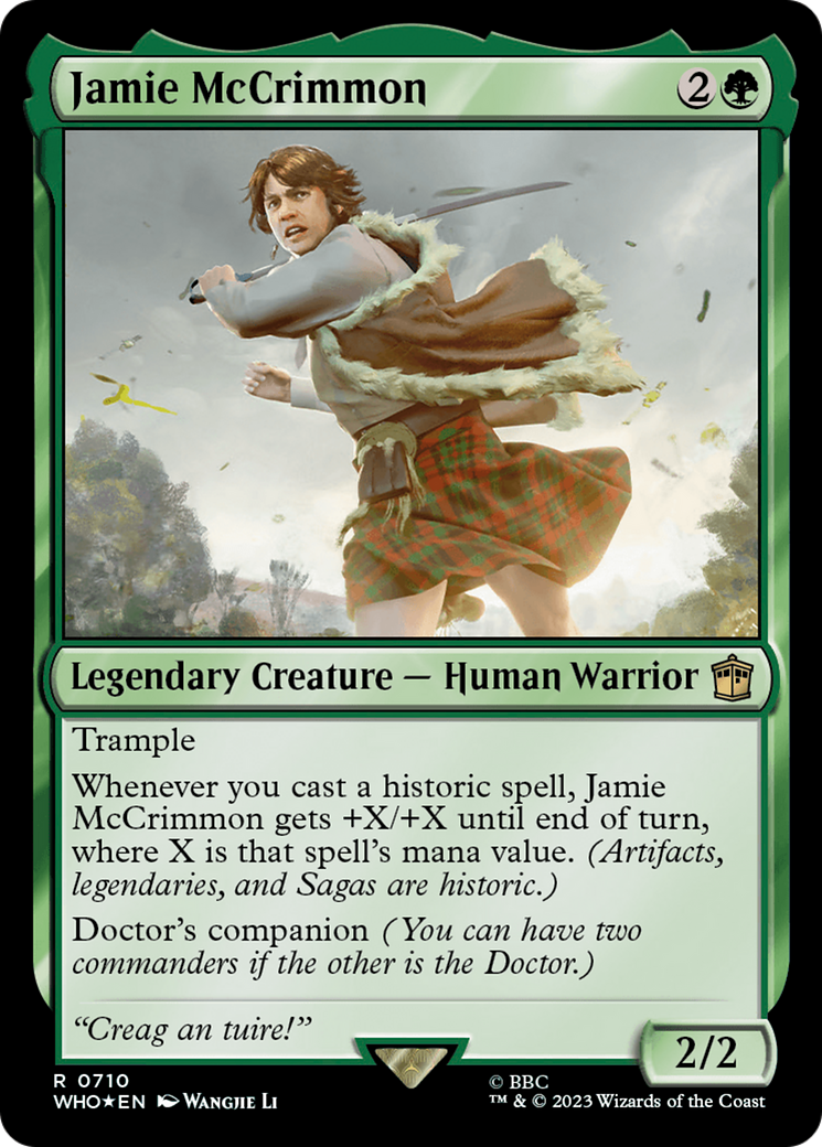 Jamie McCrimmon (WHO-710) - Doctor Who Foil