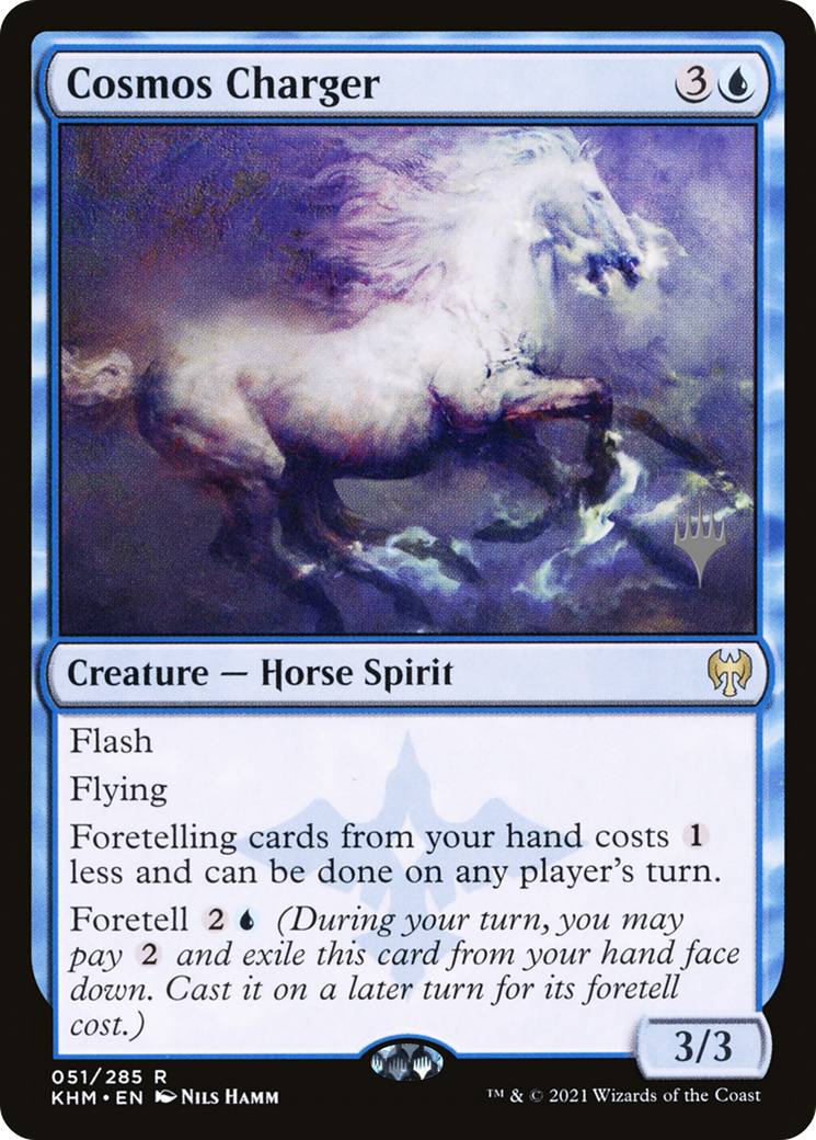 Cosmos Charger (PPKHM-51P) - Kaldheim Promos Foil