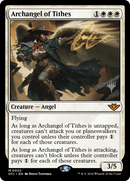 Archangel of Tithes (PPOTJ-002) - Outlaws of Thunder Junction Promos