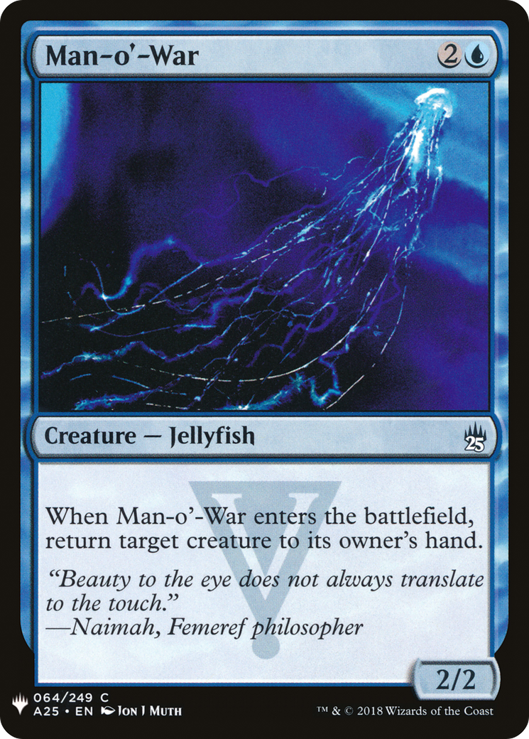 Man-o'-War (LIST-A25-64) - The List