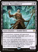 Draugr Necromancer (PPKHM-86P) - Kaldheim Promos: (snow) Foil