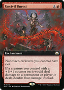 Uncivil Unrest (MOC-122) - March of the Machine Commander: (Extended Art) Foil