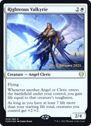 Righteous Valkyrie (PRE-024) - Kaldheim Promos Foil