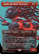 Laelia, the Blade Reforged (Borderless) (MH3-368) - Modern Horizons 3 (Borderless) Foil