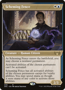Scheming Fence (SNC-349) - Streets of New Capenna: (Showcase) Foil
