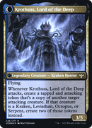 Runo Stromkirk // Krothuss, Lord of the Deep (PRE-246S) - Innistrad: Crimson Vow Promos: (Double Faced Transform) Foil