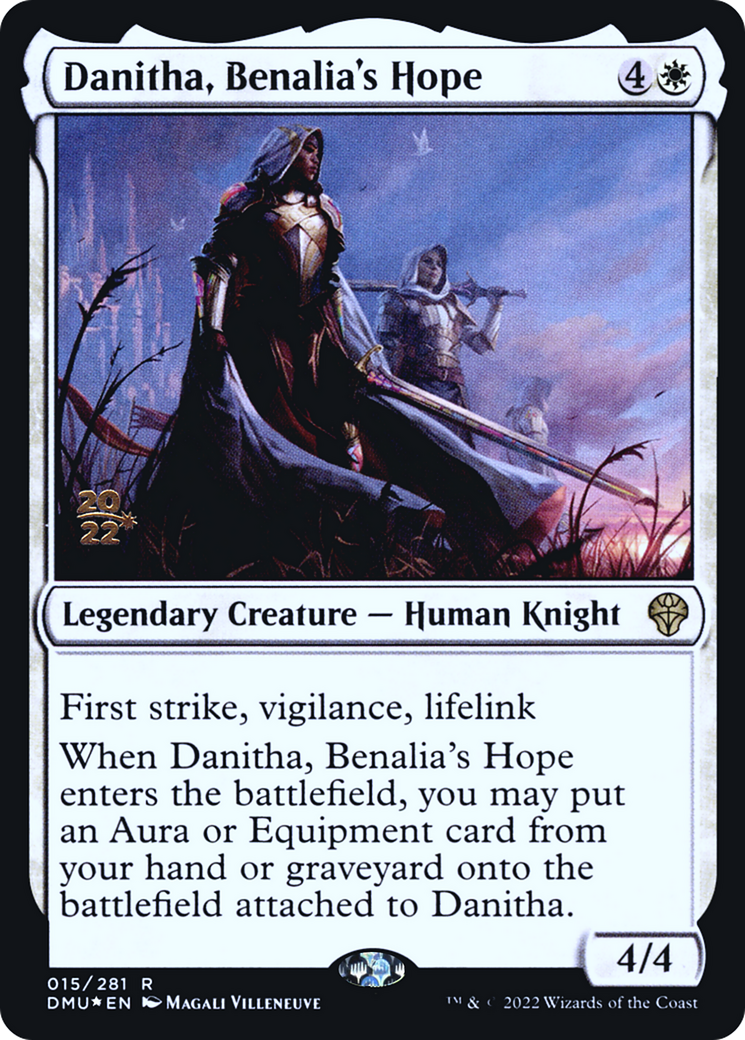 Danitha, Benalia's Hope (PRE-15S) - Dominaria United Promos Foil