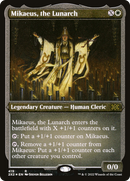 Mikaeus, the Lunarch (2X2-419) - Double Masters 2022 Etched Foil