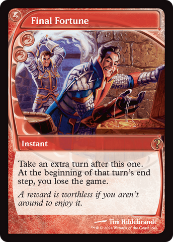 Final Fortune (MB2-190) - Mystery Booster 2
