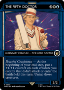 The Fifth Doctor (WHO-556) - Doctor Who: (Showcase) (Borderless)