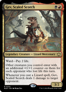 Gev, Scaled Scorch (PPBLB-214) - Bloomburrow Promos