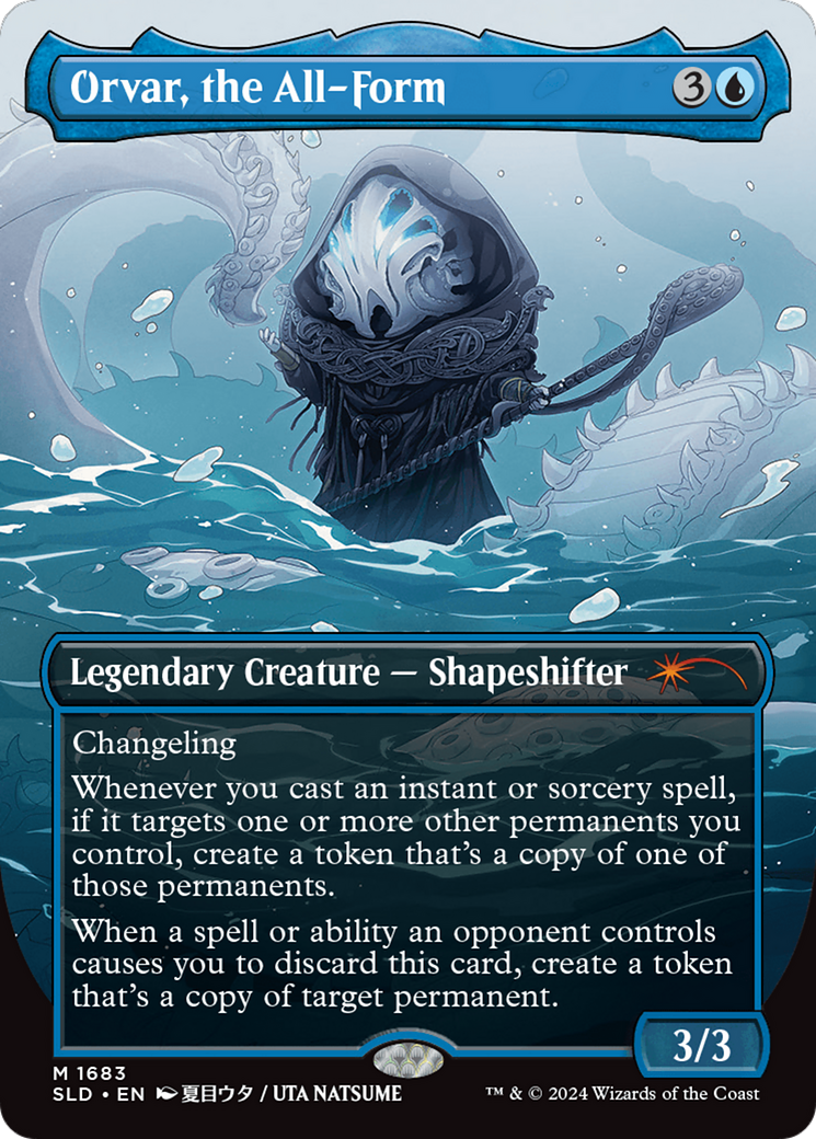 Orvar, the All-Form (SLD-1683) - Secret Lair Drop (Borderless) Foil