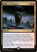 Wake to Slaughter (PPMID-250P) - Innistrad: Midnight Hunt Promos