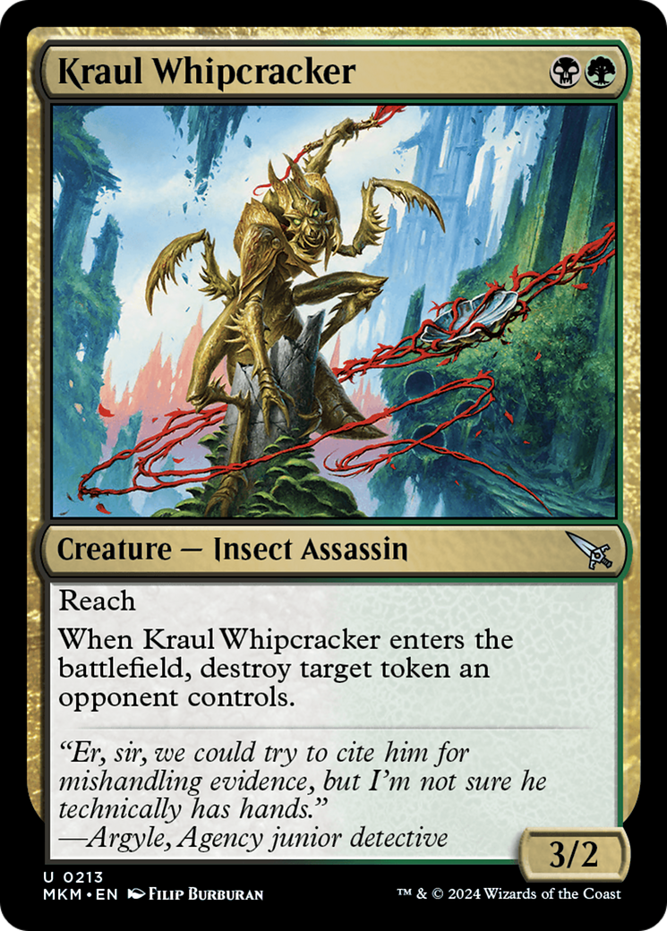 Kraul Whipcracker (MKM-213) - Murders at Karlov Manor Foil