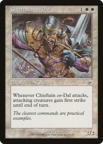 Chieftain en-Dal (NMS-004) - Nemesis Foil