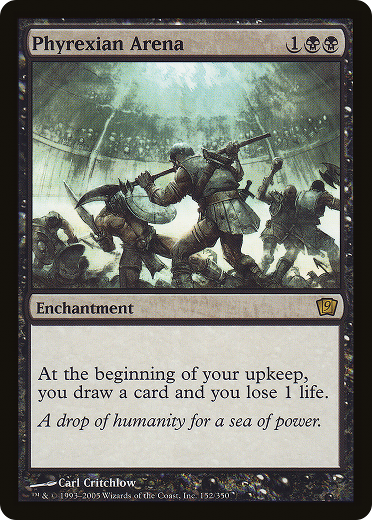 Phyrexian Arena (9ED-152★) - Ninth Edition Foil