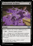 Unfortunate Accident (OTJ-111) - Outlaws of Thunder Junction: (spree) Foil
