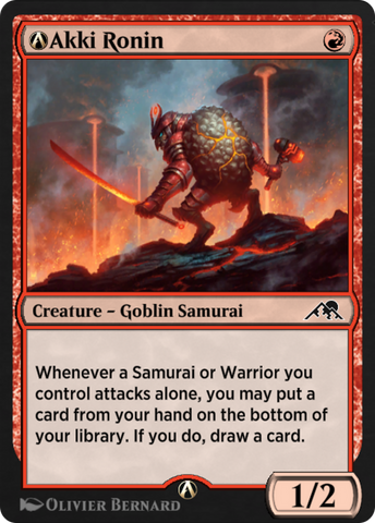 A-Akki Ronin (NEO-A-131) - Kamigawa: Neon Dynasty