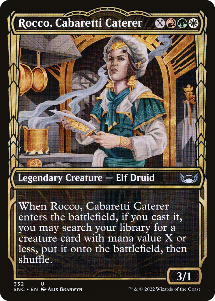 Rocco, Cabaretti Caterer (SNC-332) - Streets of New Capenna: (Showcase)
