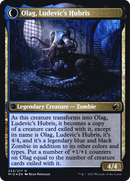 Ludevic, Necrogenius // Olag, Ludevic's Hubris (PRE-233S) - Innistrad: Midnight Hunt Promos: (Double Faced Transform) Foil