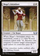 Mage's Attendant (SNC-021) - Streets of New Capenna Foil