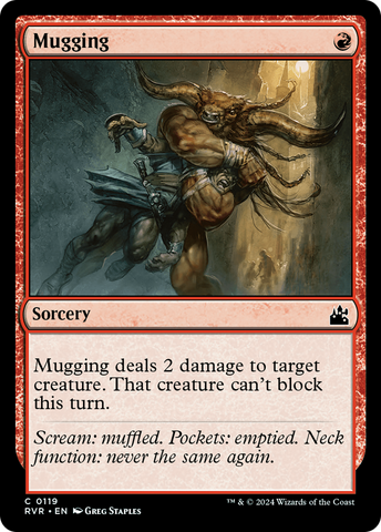 Mugging (RVR-119) - Ravnica Remastered Foil