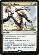 Brutal Expulsion (PRE-200) - Battle for Zendikar Promos: (devoid) Foil
