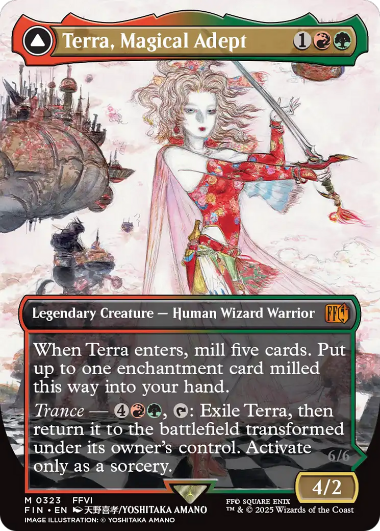Terra, Magical Adept // Esper Terra (FIN-323) - FINAL FANTASY: (enchan Terra, Magical Adept // Esper Terra (FIN-323) - FINAL FANTASY: (enchan