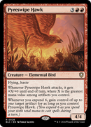 Pyreswipe Hawk (BLC-026) - Bloomburrow Commander