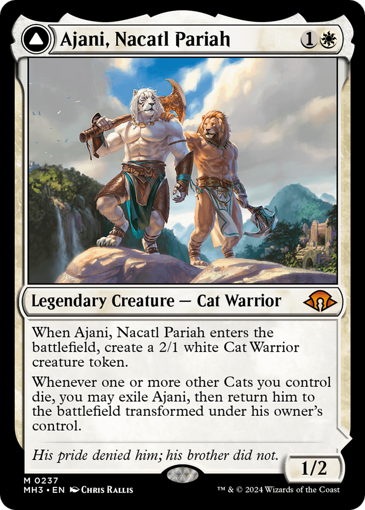 Ajani, Nacatl Pariah (MH3-237) - Modern Horizons 3