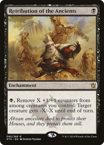 Retribution of the Ancients (KTK-085) - Khans of Tarkir Foil