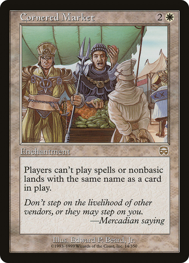 Cornered Market (MMQ-014) - Mercadian Masques