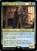 Duggan, Private Detective (WHO-728) - Doctor Who Foil