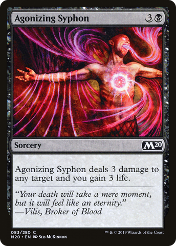 Agonizing Syphon (M20-083) - Core Set 2020 Foil