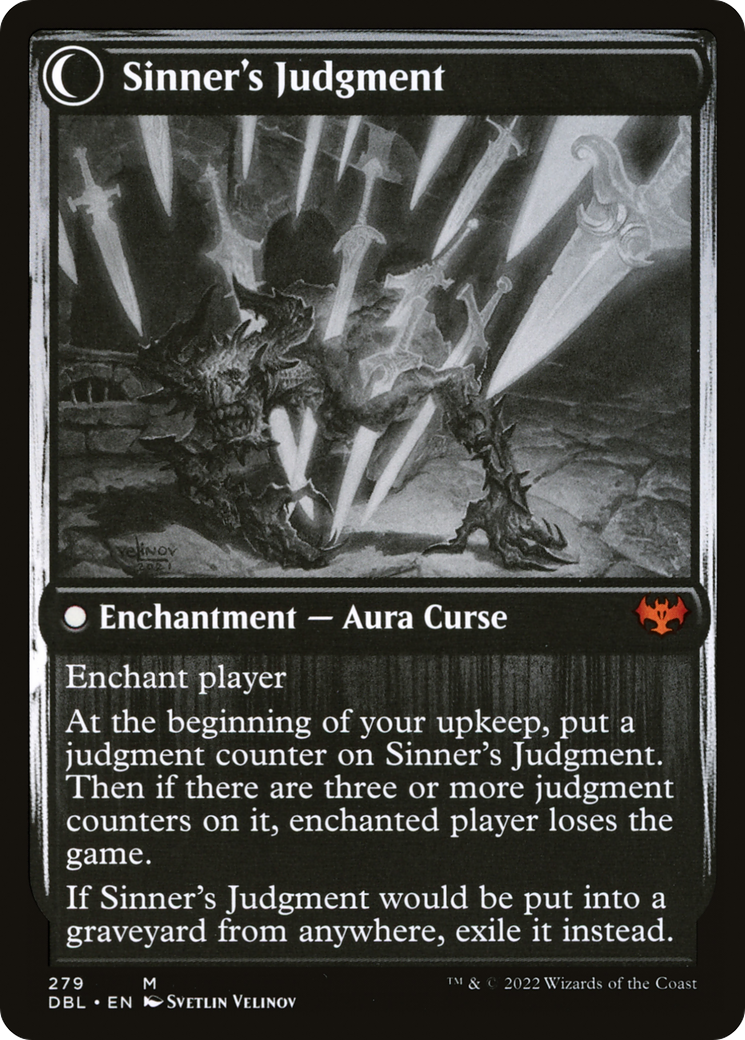 Faithbound Judge // Sinner's Judgment (DBL-279) - Innistrad: Double Feature: (Double Faced Transform)