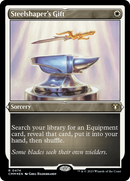 Steelshaper's Gift (CMM-474) - Commander Masters Etched Foil