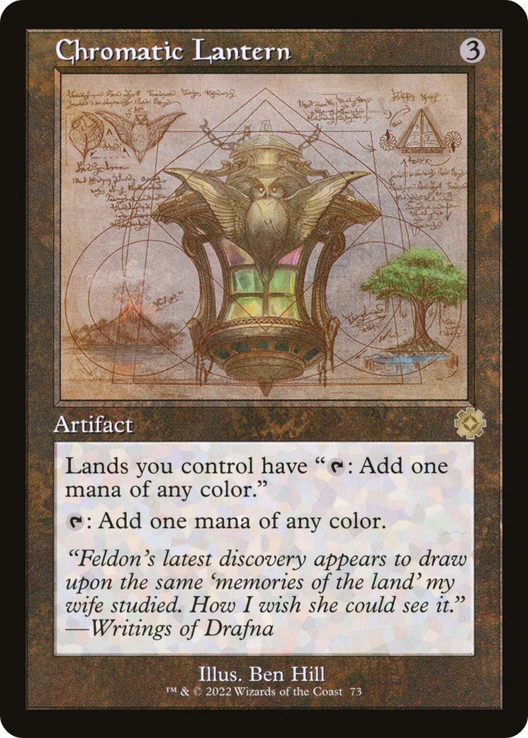 Chromatic Lantern (BRR-073) - The Brothers' War Retro Artifacts Foil