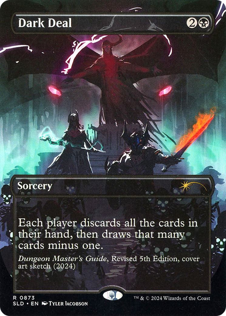 Dark Deal (SLD-873) - Secret Lair Drop (Borderless) Foil