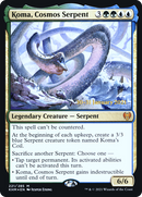 Koma, Cosmos Serpent (PRE-221) - Kaldheim Promos Foil