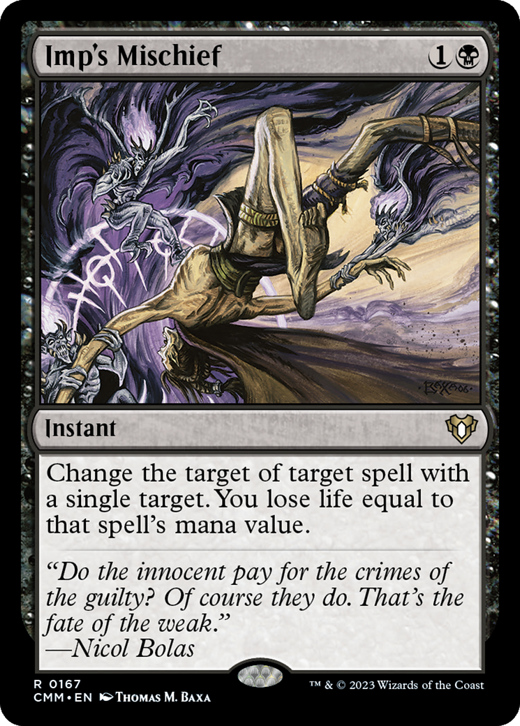 Imp's Mischief (CMM-167) - Commander Masters Foil