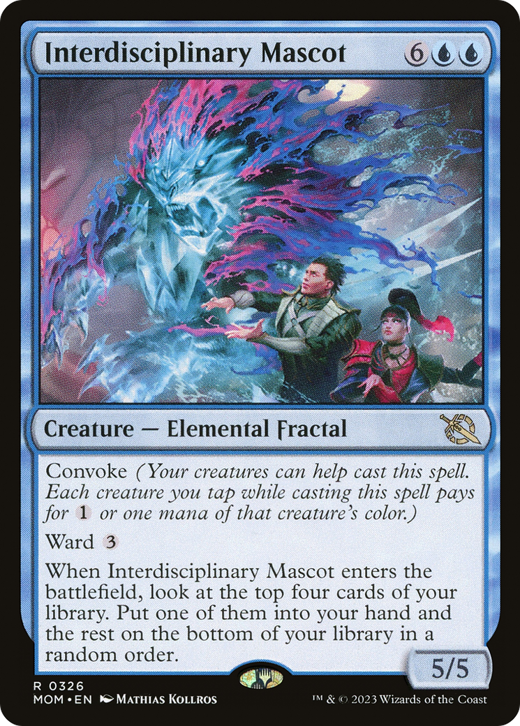 Interdisciplinary Mascot (MOM-326) - March of the Machine