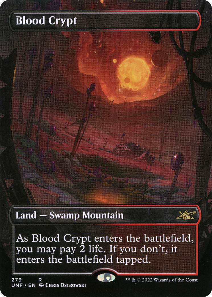 Blood Crypt (UNF-279) - Unfinity (Borderless) Foil