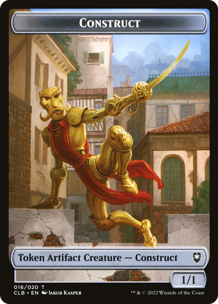 Construct (CLB-016) - Battle for Baldur's Gate Tokens